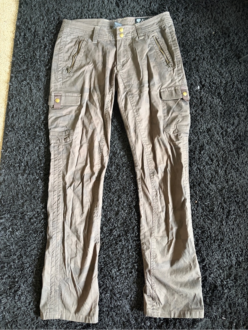 Kuhl Women’s Cargo Pants in brown